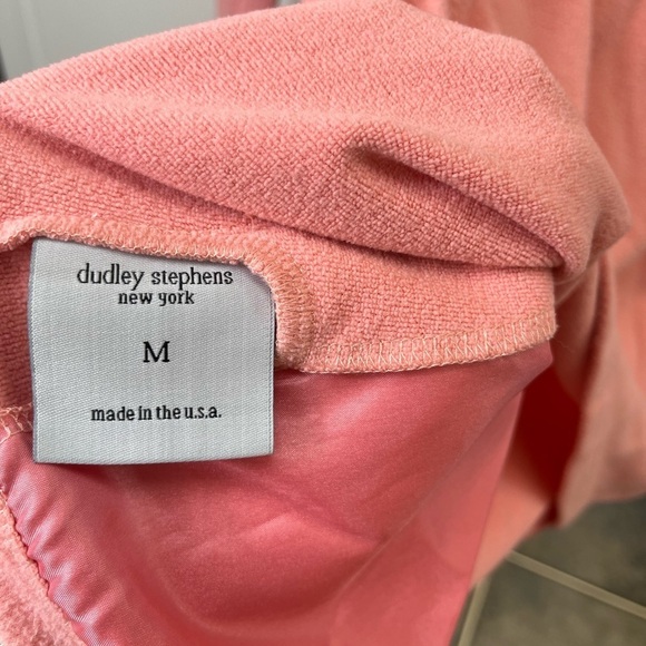 Dudley Stephens Cobble Hill Mock Turtleneck Peach Pink - Picture 3 of 5